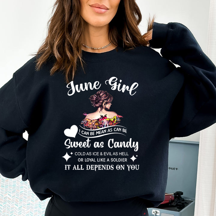 June Girl Sweet As Candy - Cozy & Soft.