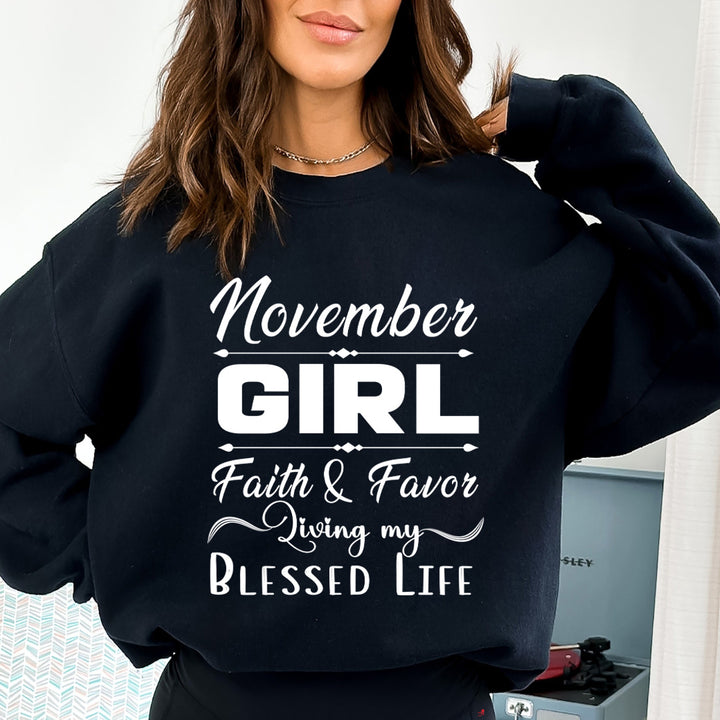 November Girl Faith & Favor - Sweatshirt & Hoodie