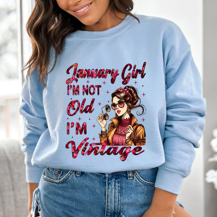 January Girl Vintage  - Sweatshirt & Hoodie