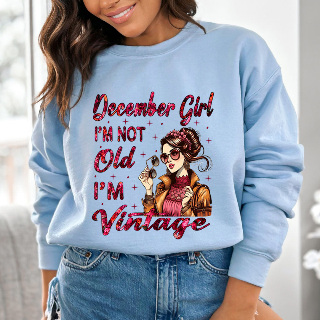 December Girl Vintage - Sweatshirt & Hoodie