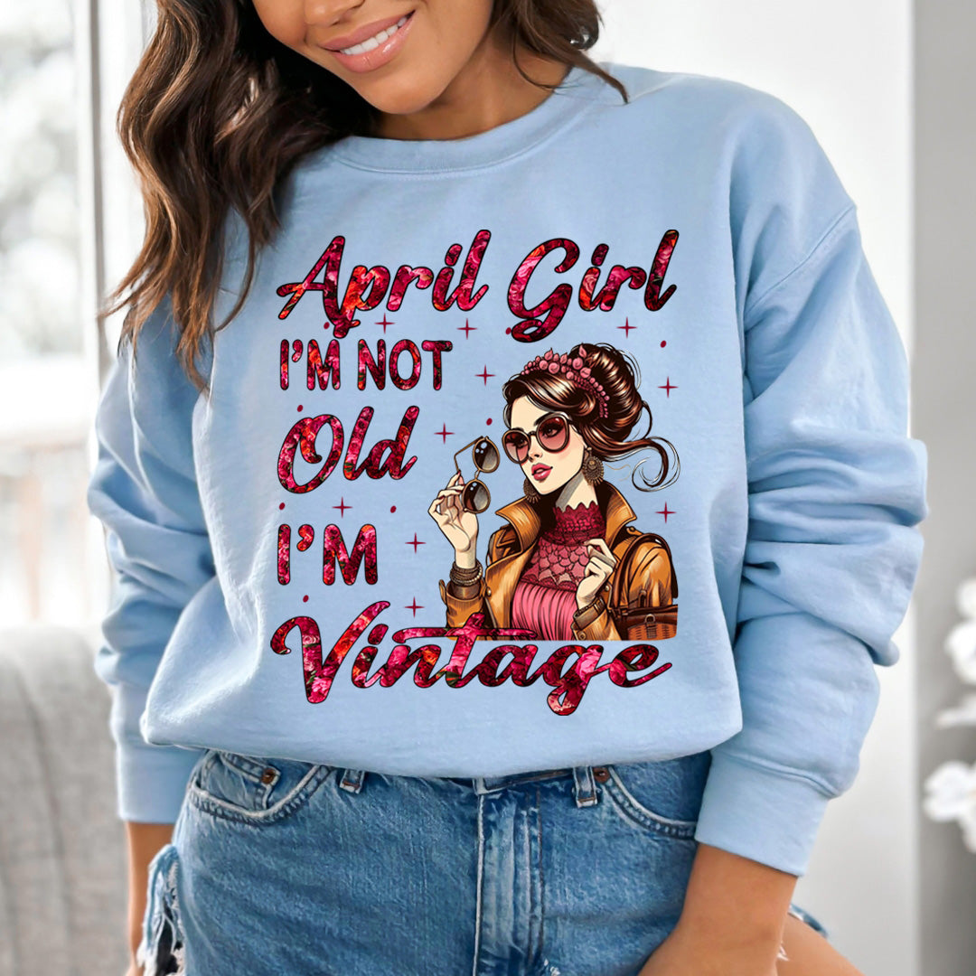 April Girl Vintage - Sweatshirt & Hoodie