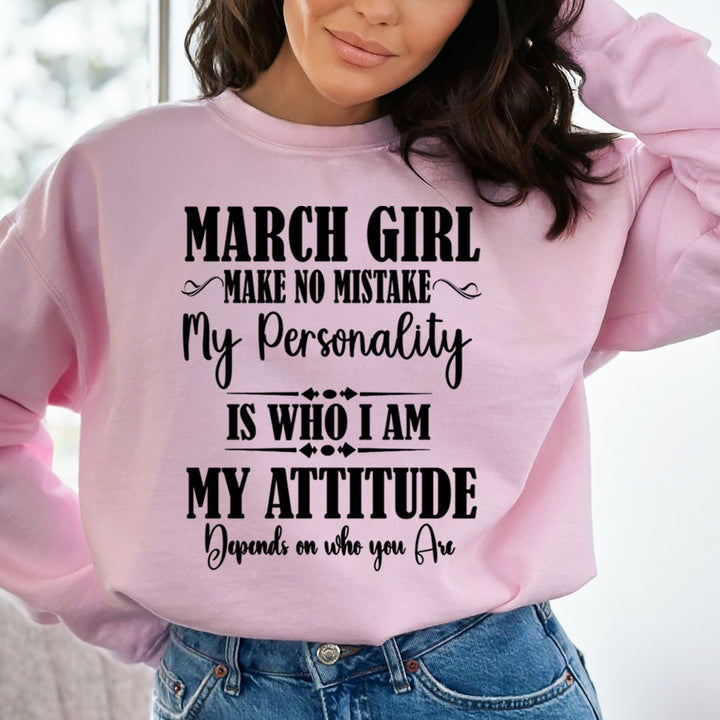 March Girl Make No Mistake - Cozy & Soft.
