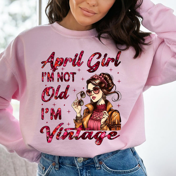 April Girl Vintage  - Sweatshirt & Hoodie