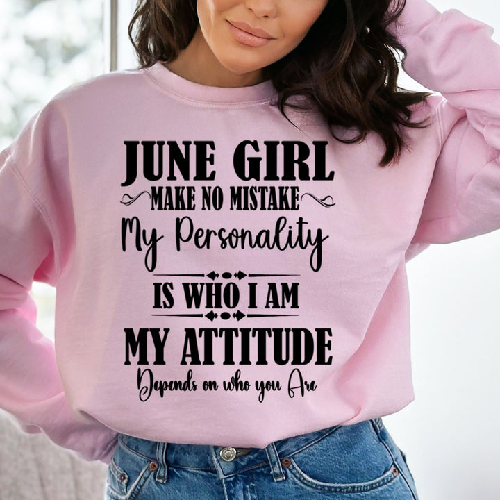 June Girl Make No Mistake - Cozy & Soft.