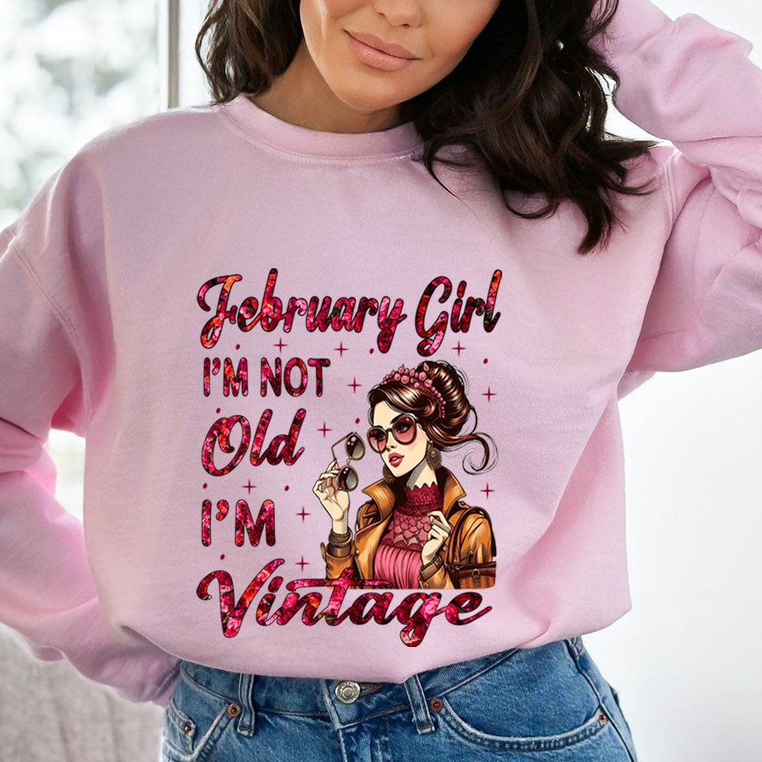 February Girl Vintage - Sweatshirt & Hoodie