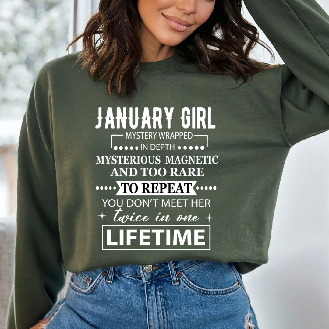 January Girl Too Rare To Repeat in Lifetime - Sweatshirt & Hoodie