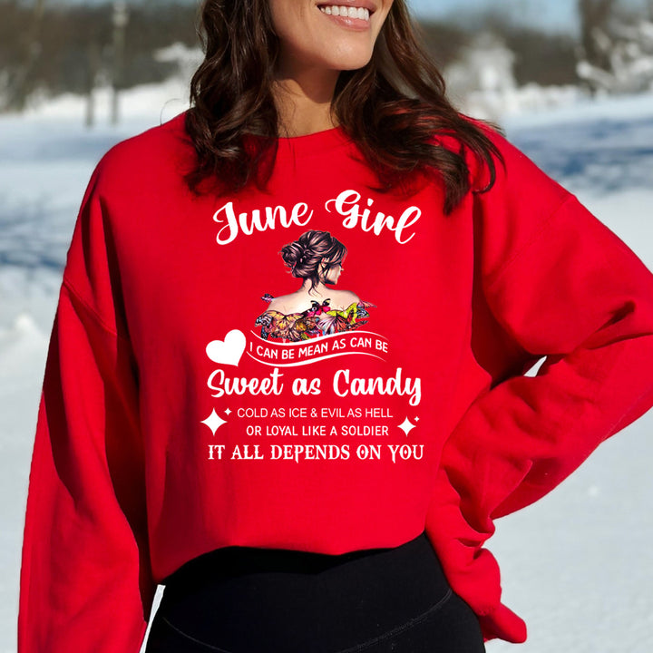 June Girl Sweet As Candy - Cozy & Soft.