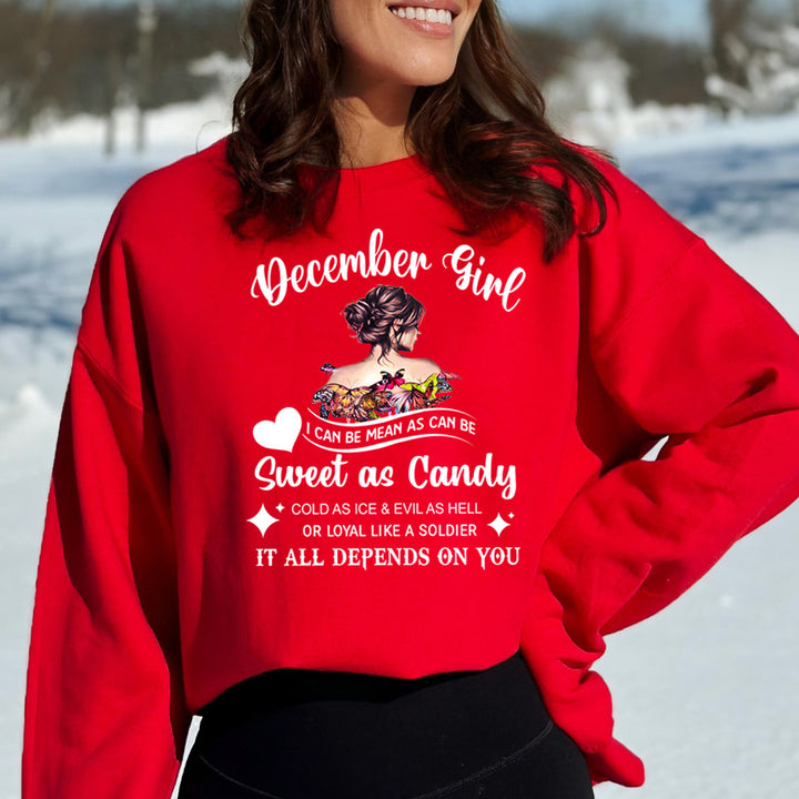 December Girl Sweet As Candy - Cozy & Soft.
