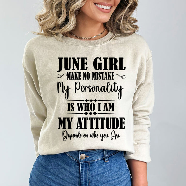June Girl Make No Mistake - Cozy & Soft.