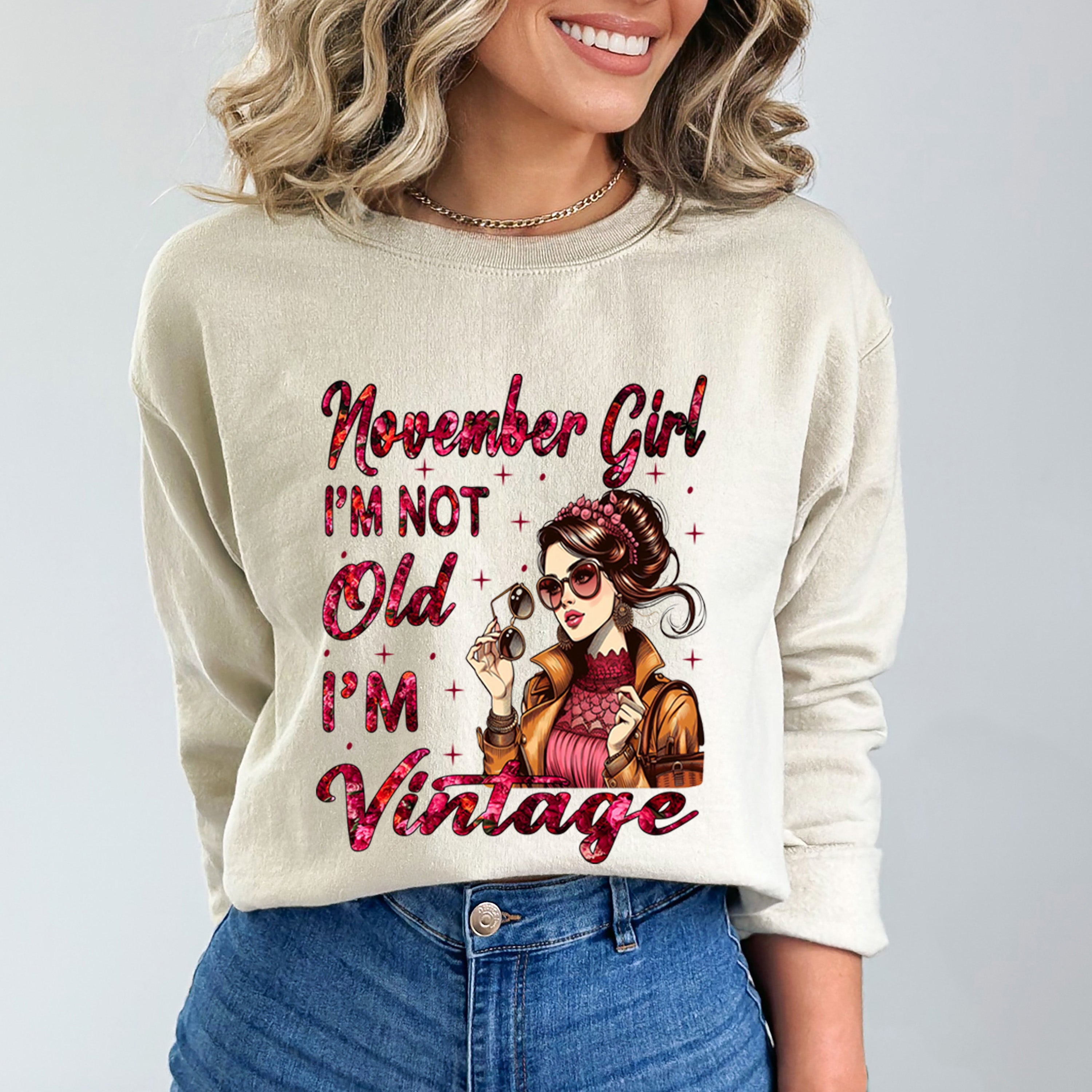 November Girl Vintage - Sweatshirt & Hoodie