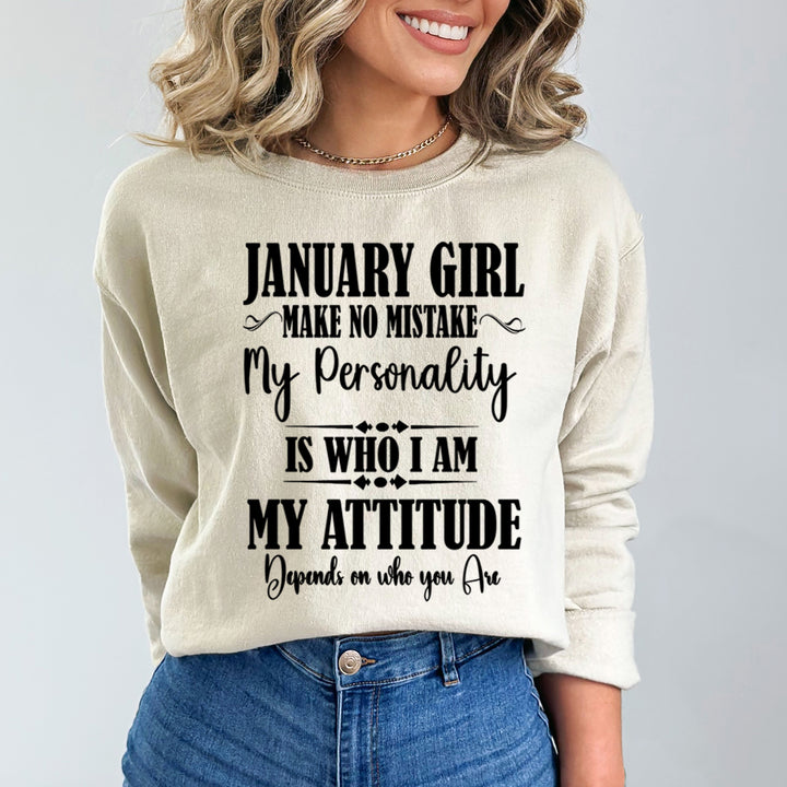 January Girl Make No Mistake - Cozy & Soft.