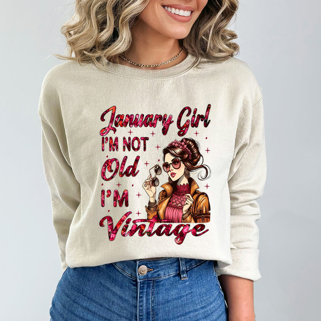 January Girl Vintage  - Sweatshirt & Hoodie