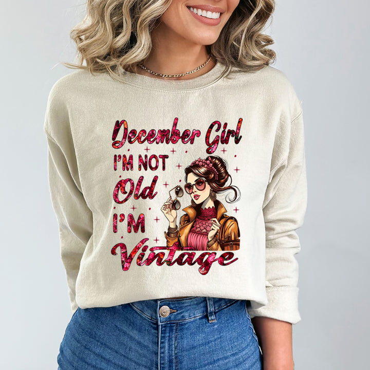 December Girl Vintage  - Sweatshirt & Hoodie