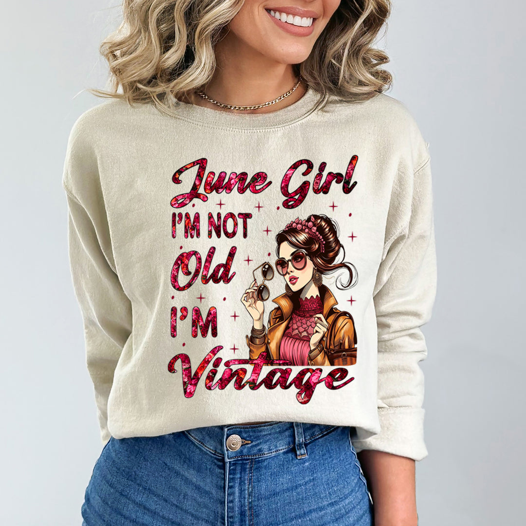 June Girl Vintage  - Sweatshirt & Hoodie
