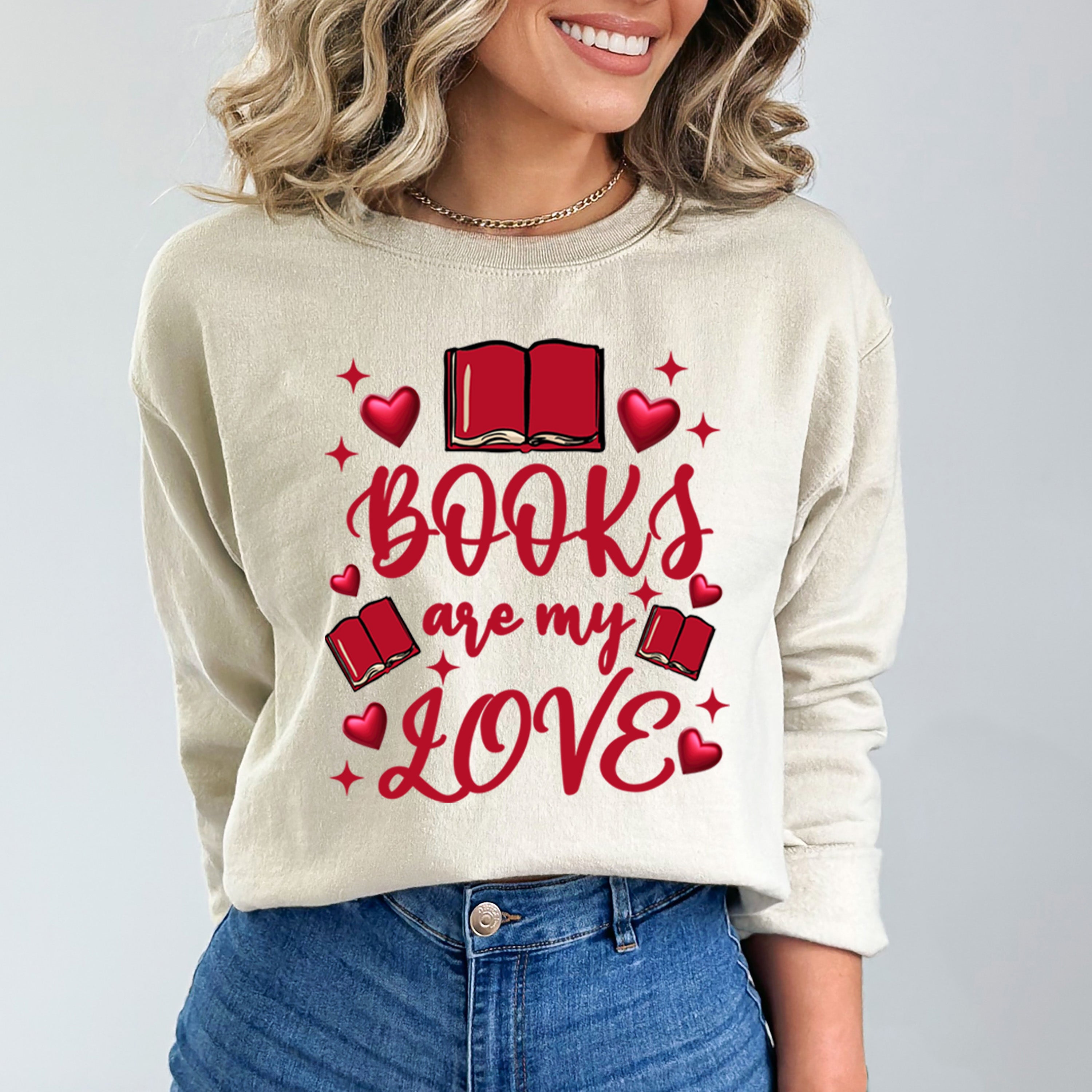 Books Are My Love - Sweatshirt & Hoodie