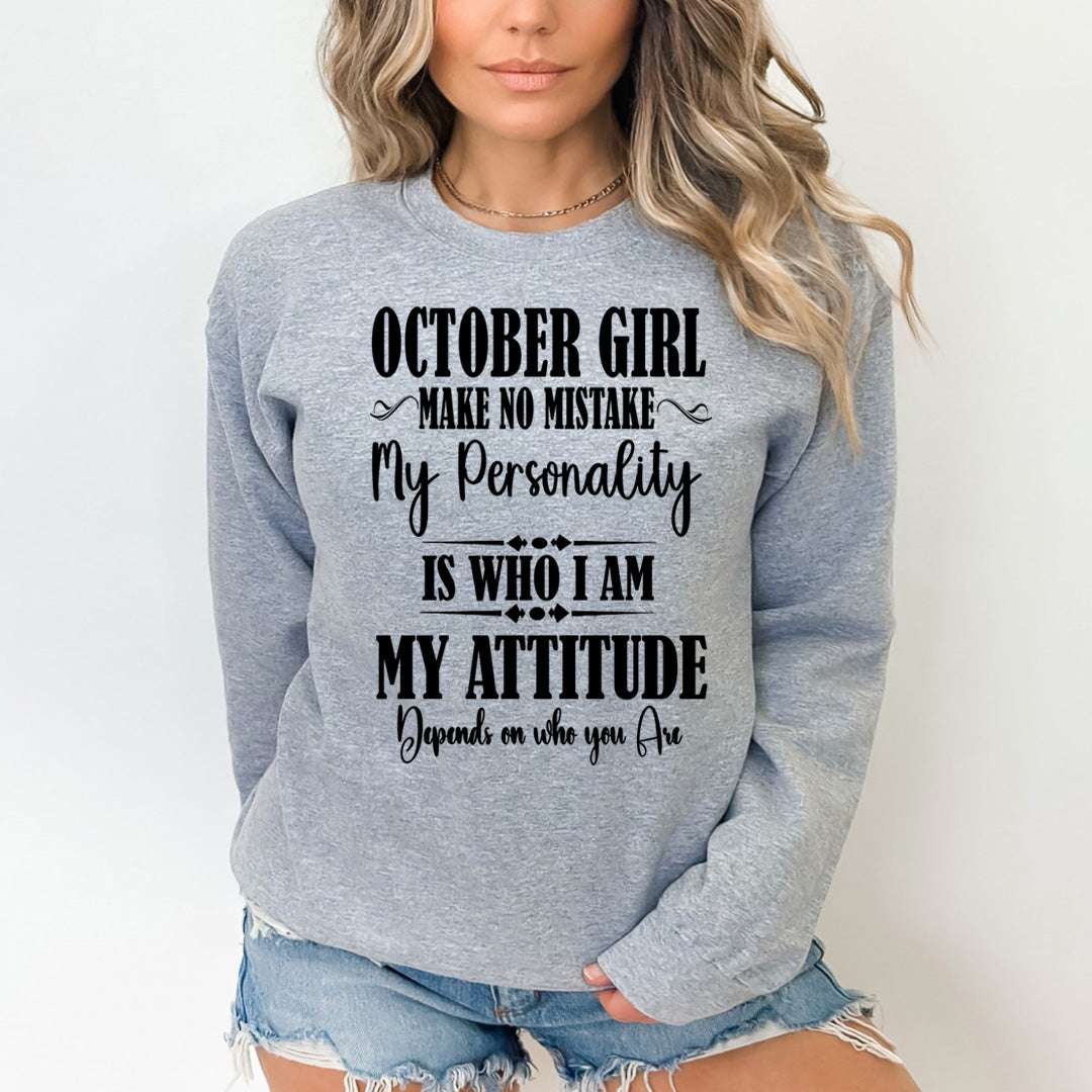 October Girl Make No Mistake - Cozy & Soft.