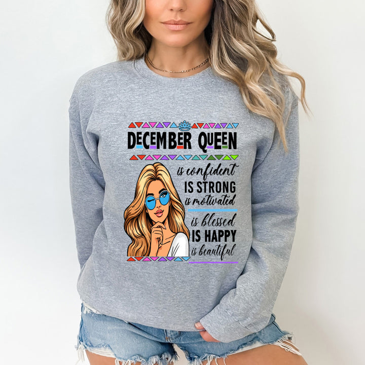 December Queen Is Confident - Sweatshirt & Hoodie