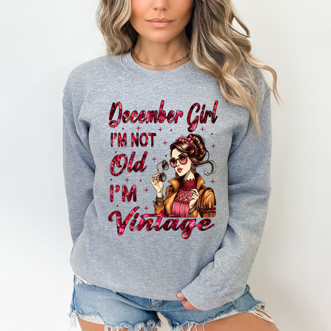 December Girl Vintage - Sweatshirt & Hoodie