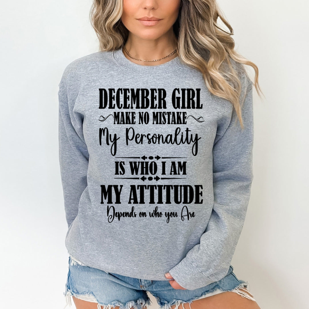December Girl Make No Mistake - Cozy & Soft.