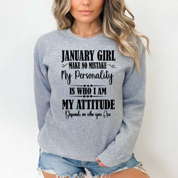 January Girl Make No Mistake - Cozy & Soft.