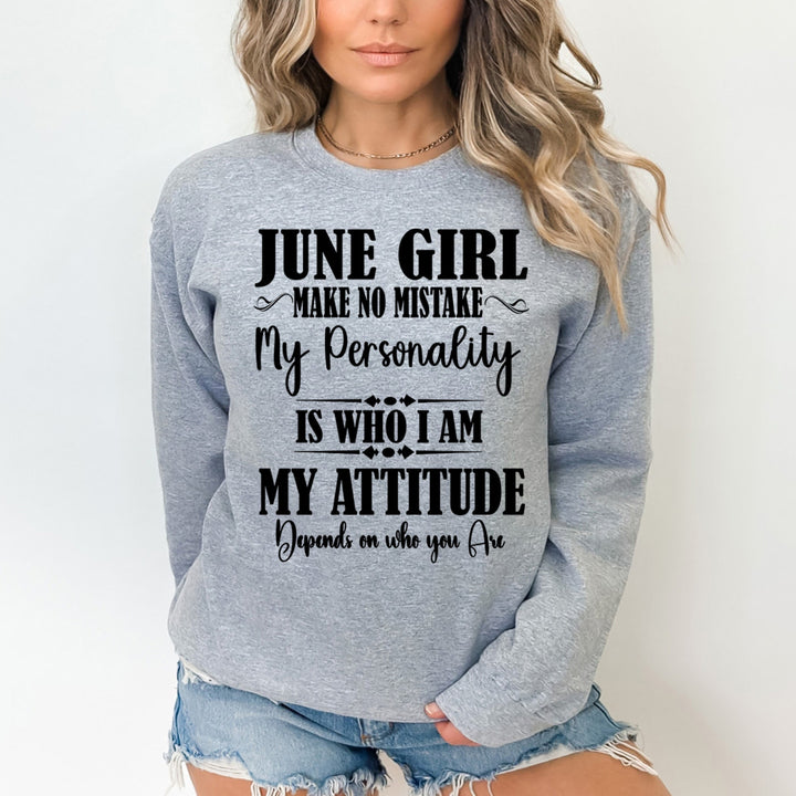 June Girl Make No Mistake - Cozy & Soft.