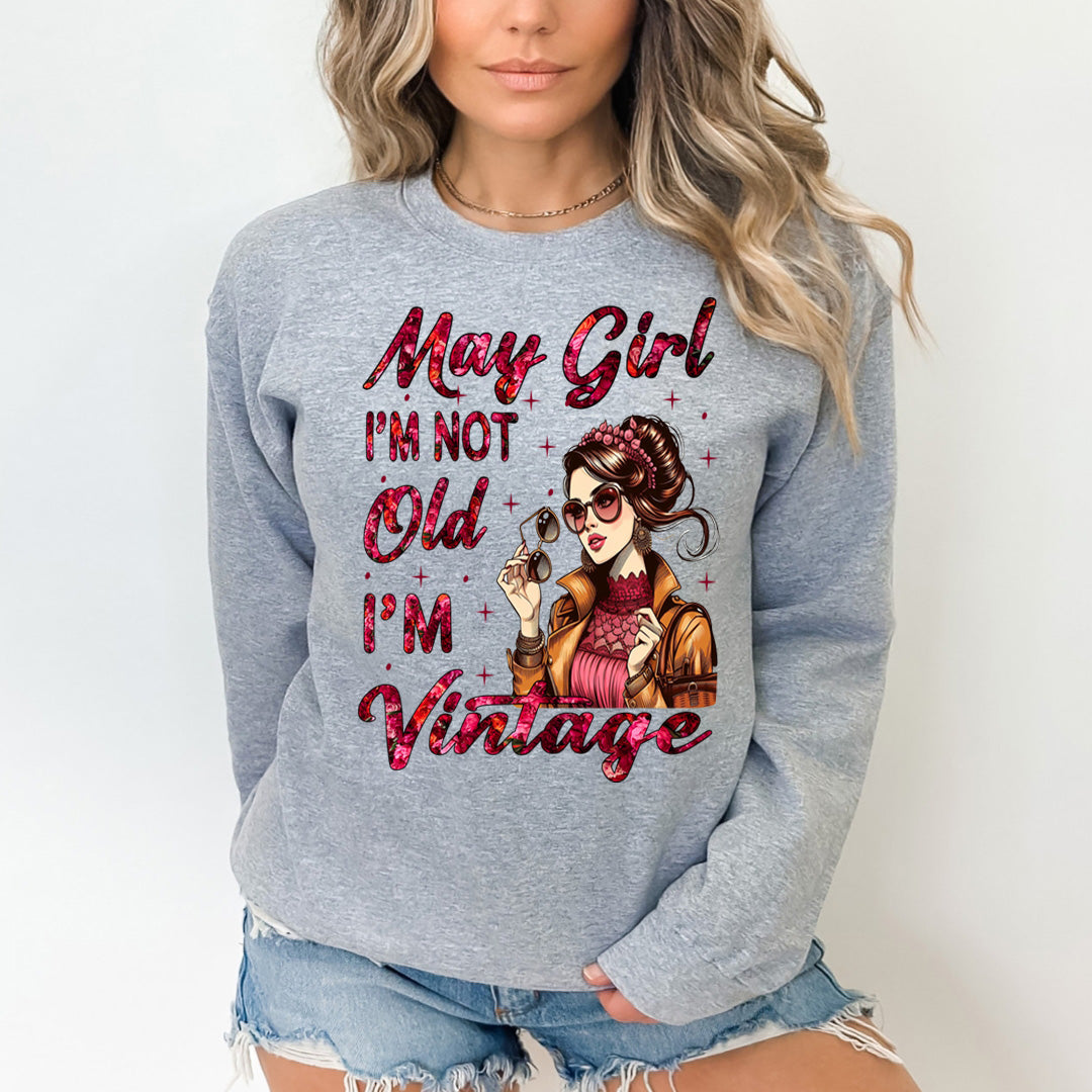May Girl Vintage  - Sweatshirt & Hoodie