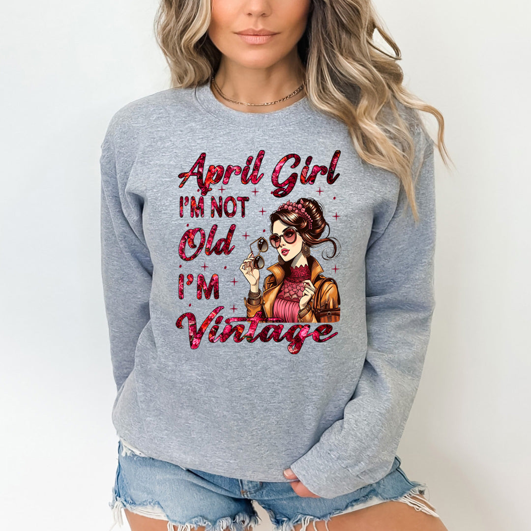 April Girl Vintage - Sweatshirt & Hoodie