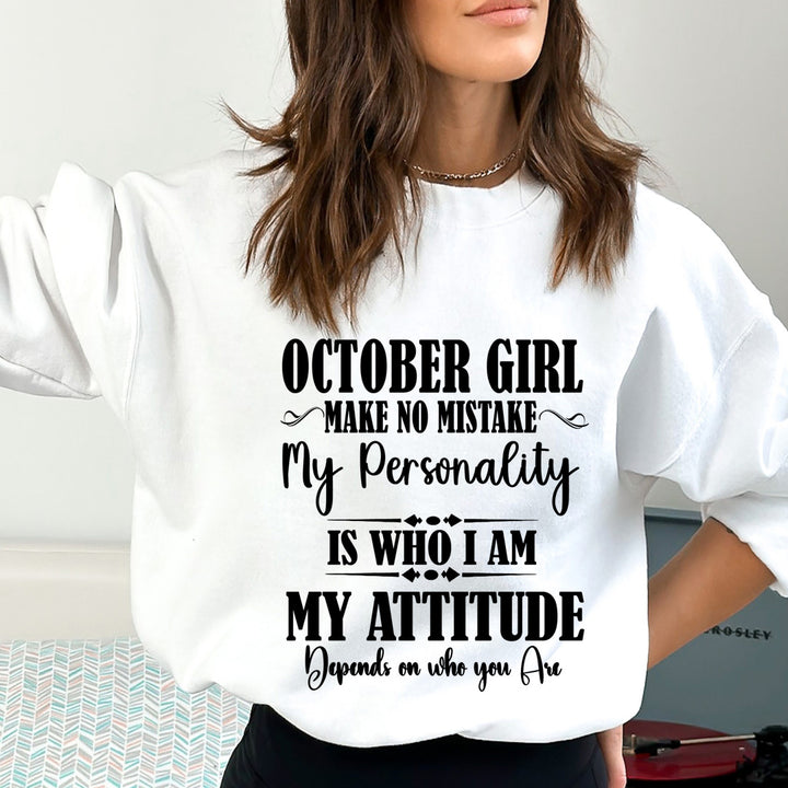 October Girl Make No Mistake - Cozy & Soft.