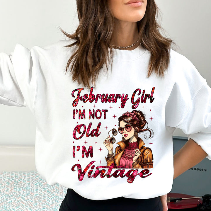 February Girl Vintage  - Sweatshirt & Hoodie