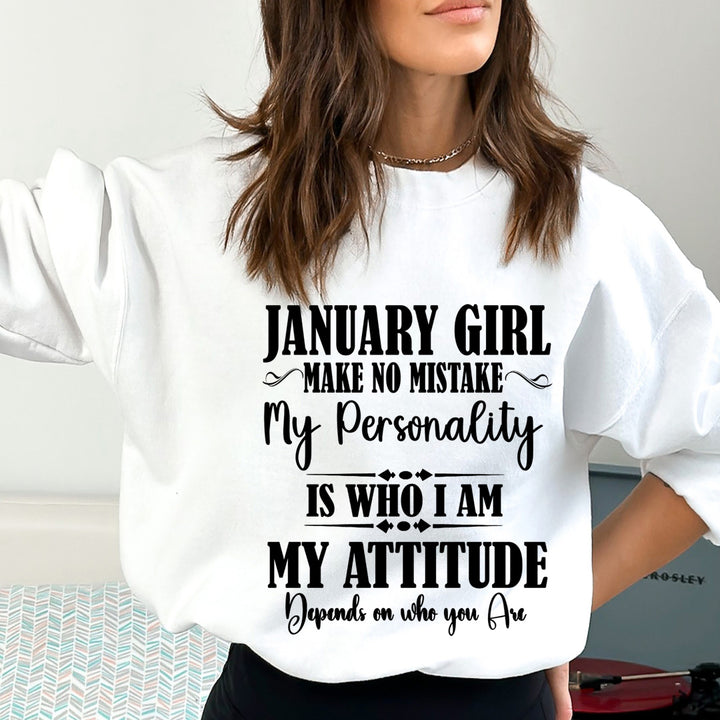 January Girl Make No Mistake - Cozy & Soft.