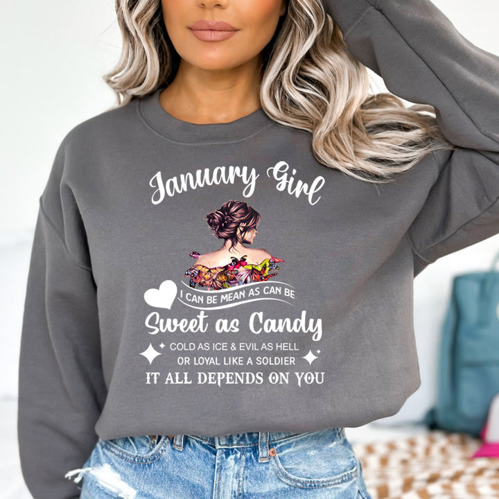 January Girl Sweet As Candy - Cozy & Soft.