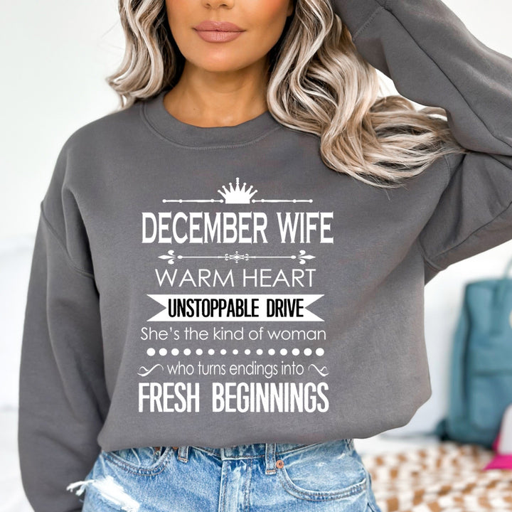 December Wife Unstoppable Drive - Sweatshirt & Hoodie