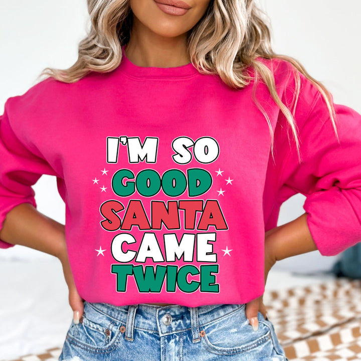 Santa Came Twice - Sweatshirt & Hoodie
