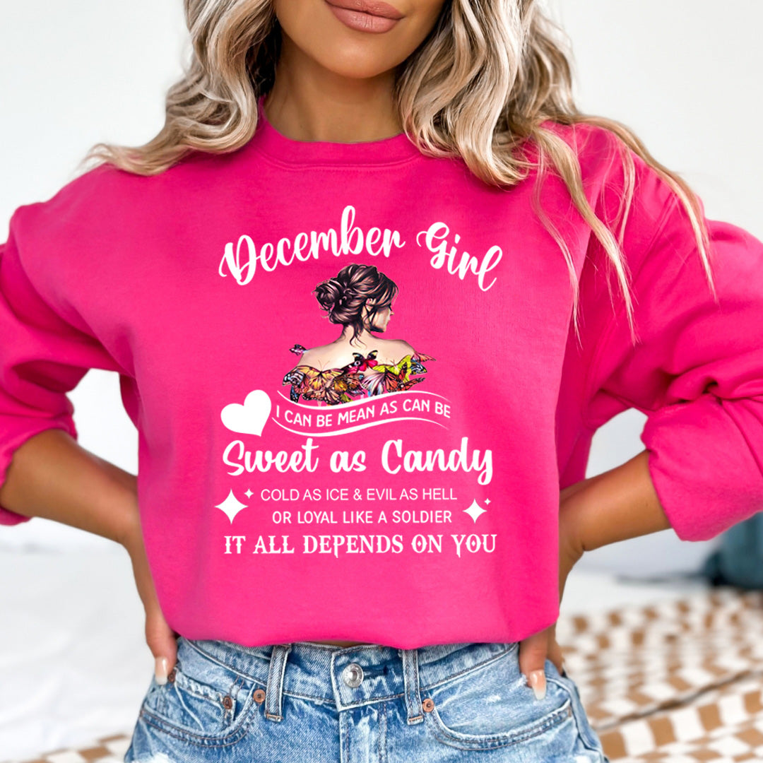 December Girl Sweet As Candy - Cozy & Soft.