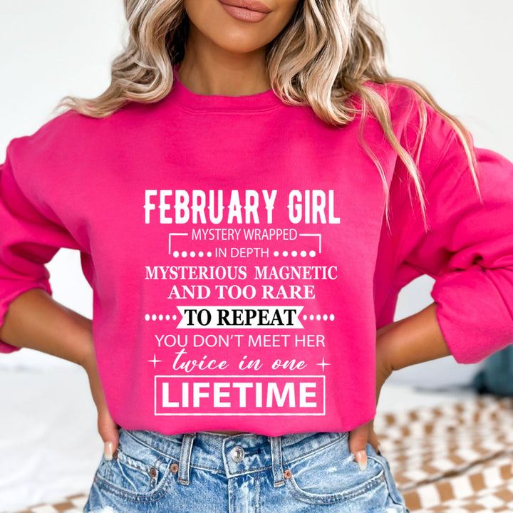 February Girl Too Rare To Repeat in Lifetime - Sweatshirt & Hoodie