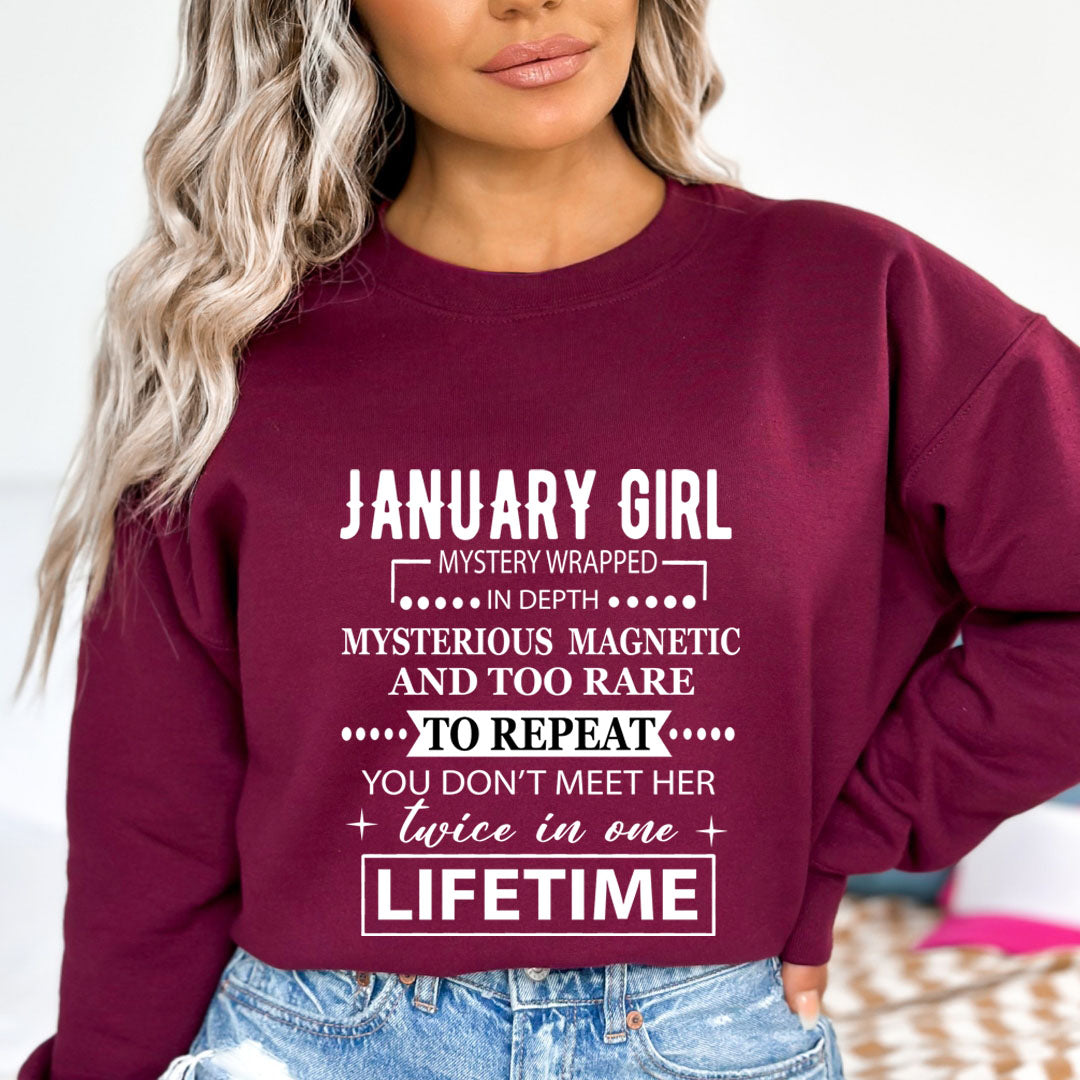 January Girl Too Rare To Repeat in Lifetime - Sweatshirt & Hoodie