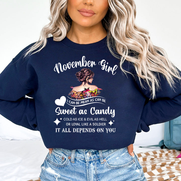 November Girl Sweet As Candy - Cozy & Soft.