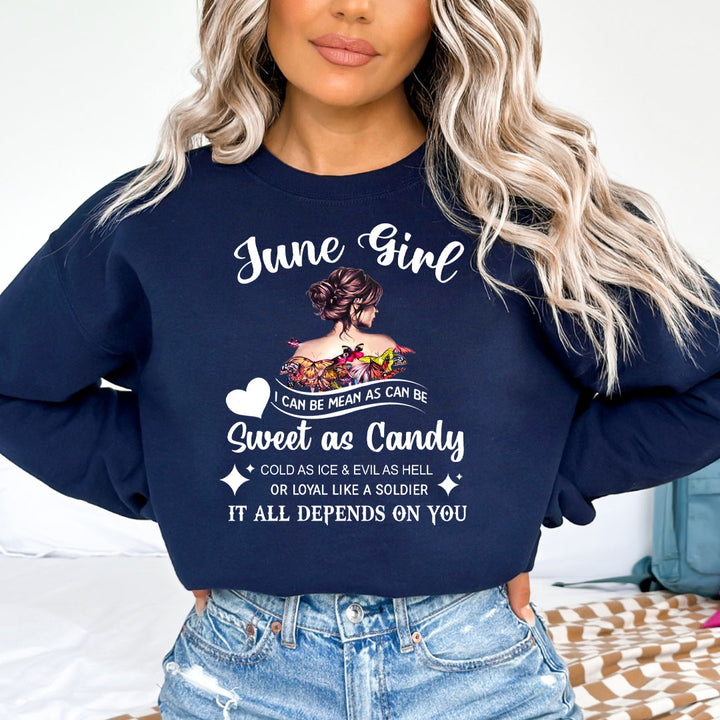 June Girl Sweet As Candy - Cozy & Soft.