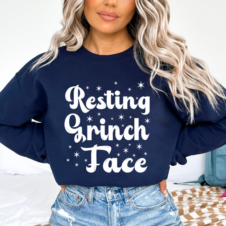 Resting Grinch Face - Sweatshirt & Hoodie