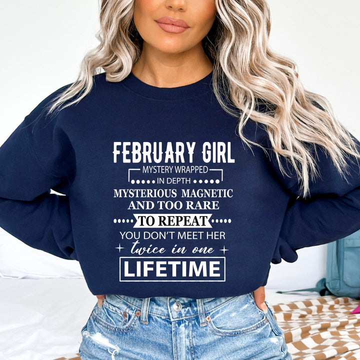 February Girl Too Rare To Repeat in Lifetime - Sweatshirt & Hoodie