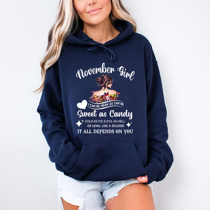 November Girl Sweet As Candy - Cozy & Soft.