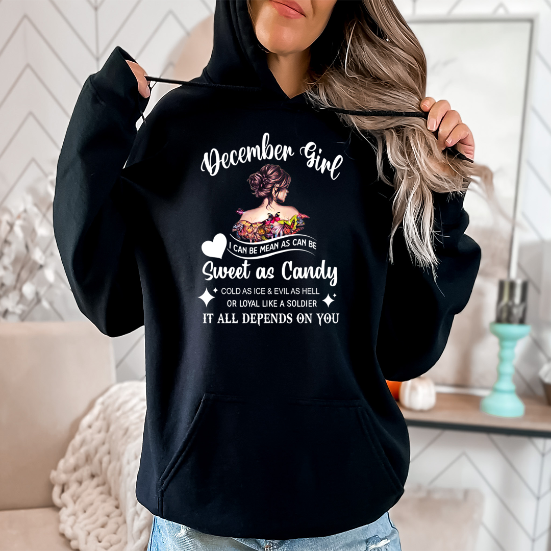 December Girl Sweet As Candy - Cozy & Soft.