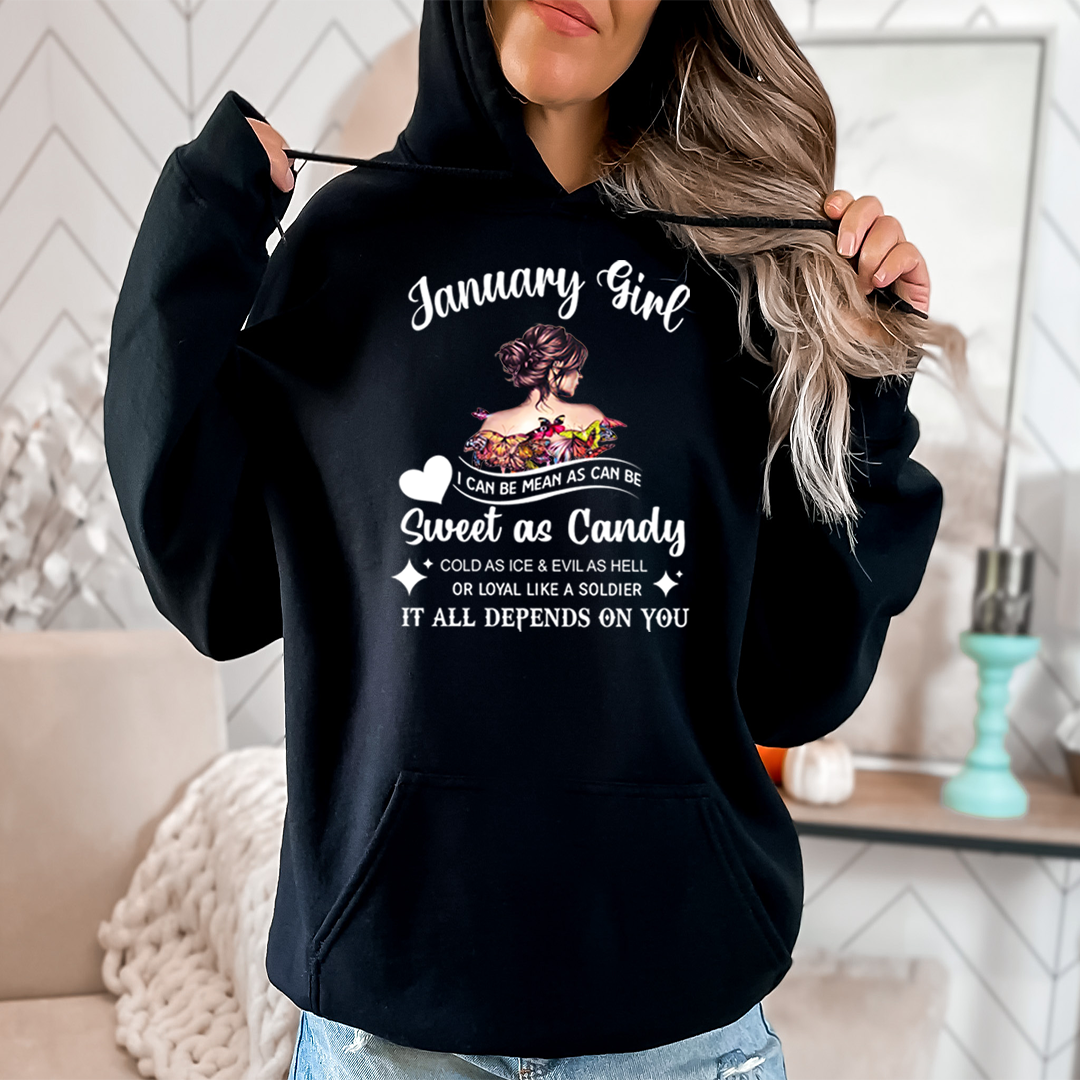 January Girl Sweet As Candy - Cozy & Soft.