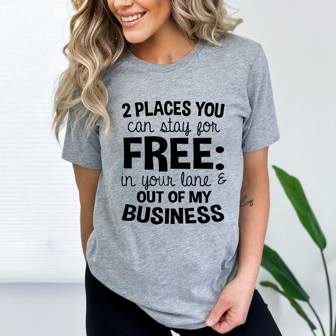 "Two Places You Can Stay For"
