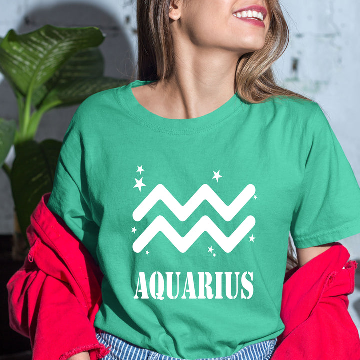 ''Aquarius " Astrological - Bella Canvas
