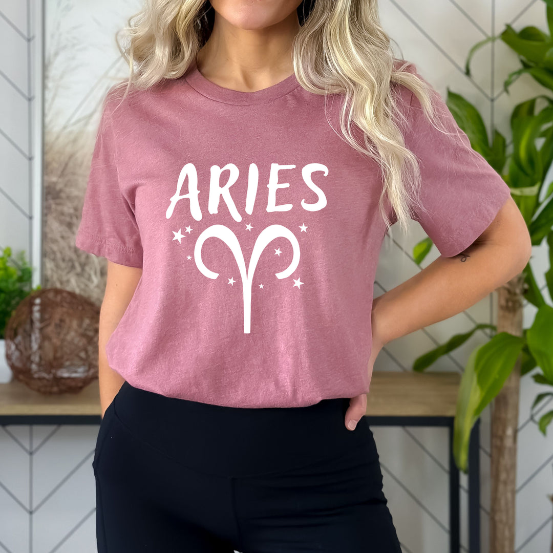 ''Aries" Astrological- Bella Canvas