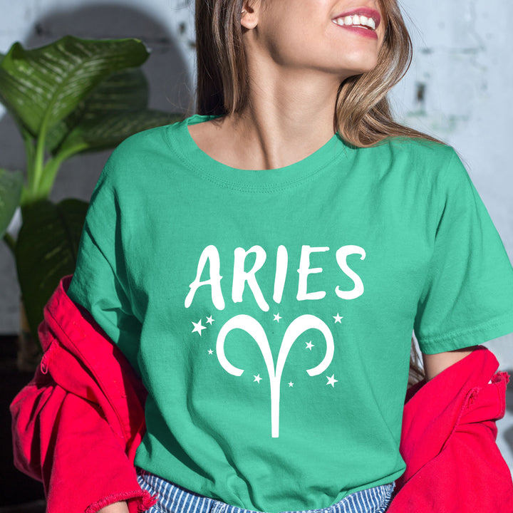 ''Aries" Astrological- Bella Canvas