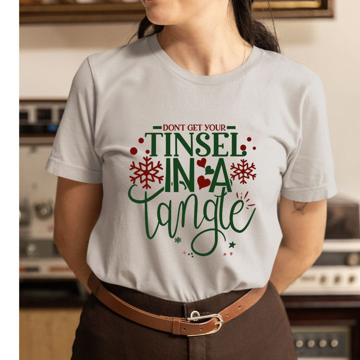 Tinsel In A Tangle - Unisex T-Shirt