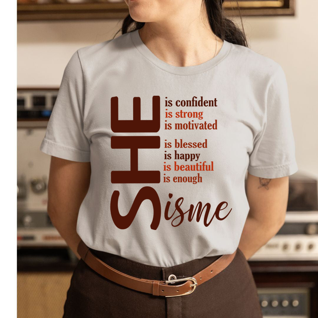 She is strong, beautiful is me - Unisex T-Shirt