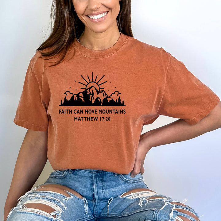 Faith can move mountain- Bella Canvas
